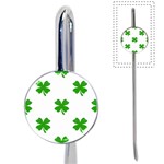 St Patrick Clover Shamrock Emoji Book Mark