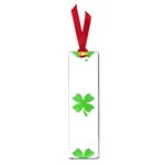 St Patrick Clover Shamrock Emoji Small Book Mark