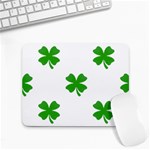 St Patrick Clover Shamrock Emoji Small Mousepad