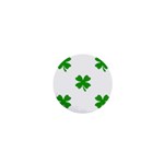 St Patrick Clover Shamrock Emoji 1  Mini Magnet