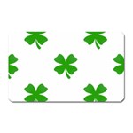 St Patrick Clover Shamrock Emoji Magnet (Rectangular)