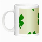 St Patrick Clover Shamrock Emoji Night Luminous Mug