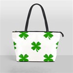 St Patrick Clover Shamrock Emoji Classic Shoulder Handbag