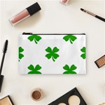 St Patrick Clover Shamrock Emoji Cosmetic Bag (Small)