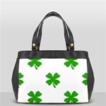 St Patrick Clover Shamrock Emoji Oversize Office Handbag