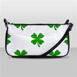 St Patrick Clover Shamrock Emoji Shoulder Clutch Bag