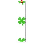 St Patrick Clover Shamrock Emoji Large Book Mark