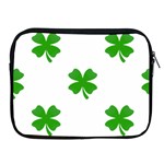 St Patrick Clover Shamrock Emoji Apple iPad Zipper Case