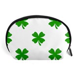 St Patrick Clover Shamrock Emoji Accessory Pouch (Large)