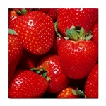 Strawberry ceramic wall tile / Tile Coaster / Tile trivet