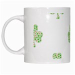 st patricks clover beer White Mug