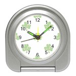 st patricks clover beer Travel Alarm Clock