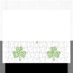 st patricks clover beer Jigsaw Puzzle (Rectangular)