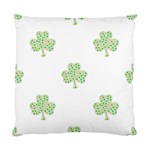 st patricks clover beer Standard Cushion Case (Two Sides)