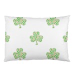 st patricks clover beer Pillow Case