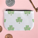 st patricks clover beer Mini Coin Purse