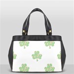 st patricks clover beer Oversize Office Handbag (2 Sides)