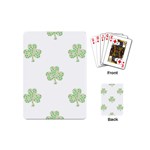 st patricks clover beer Playing Cards (Mini)