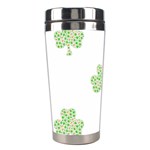 st patricks clover beer Stainless Steel Travel Tumbler