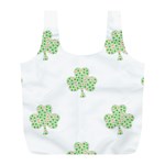 st patricks clover beer Full Print Recycle Bag (L)