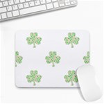 st patricks clover beer Small Mousepad