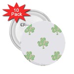 st patricks clover beer 2.25  Button (10 pack)