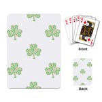 st patricks clover beer Playing Cards Single Design