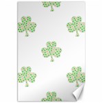 st patricks clover beer Canvas 20  x 30 