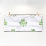 st patricks clover beer Hand Towel