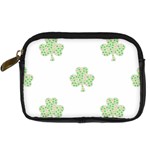 st patricks clover beer Digital Camera Leather Case