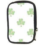 st patricks clover beer Compact Camera Leather Case