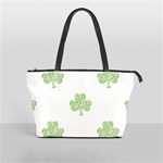 st patricks clover beer Classic Shoulder Handbag