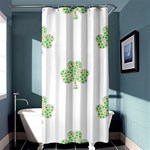 st patricks clover beer Shower Curtain 36  x 72  (Stall)