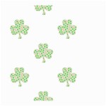 st patricks clover beer Small Garden Flag (Two Sides)