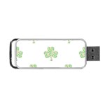 st patricks clover beer Portable USB Flash (One Side)