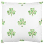 st patricks clover beer Standard Flano Cushion Case (Two Sides)