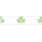 st patricks clover beer Flano Scarf (Large)