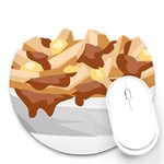 Poutine Round Mousepad