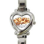 Poutine Heart Italian Charm Watch