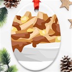 Poutine Oval Ornament (Two Sides)