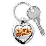 Poutine Key Chain (Heart)