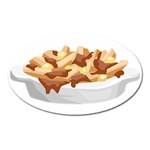 Poutine Magnet (Oval)