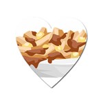 Poutine Magnet (Heart)