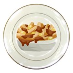 Poutine Porcelain Plate