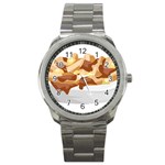 Poutine Sport Metal Watch