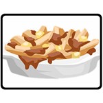 Poutine Fleece Blanket (Large)