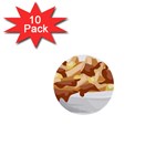 Poutine 1  Mini Button (10 pack) 