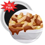 Poutine 3  Magnet (10 pack)