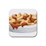 Poutine Rubber Coaster (Square)