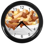 Poutine Wall Clock (Black)